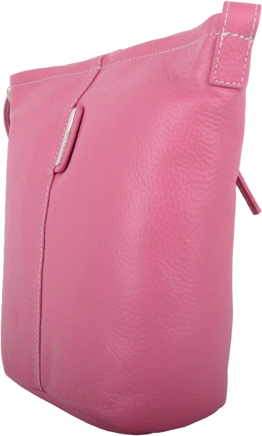 Womens Genuine Soft Leather Bucket Style Cross Body/Shoulder Bag