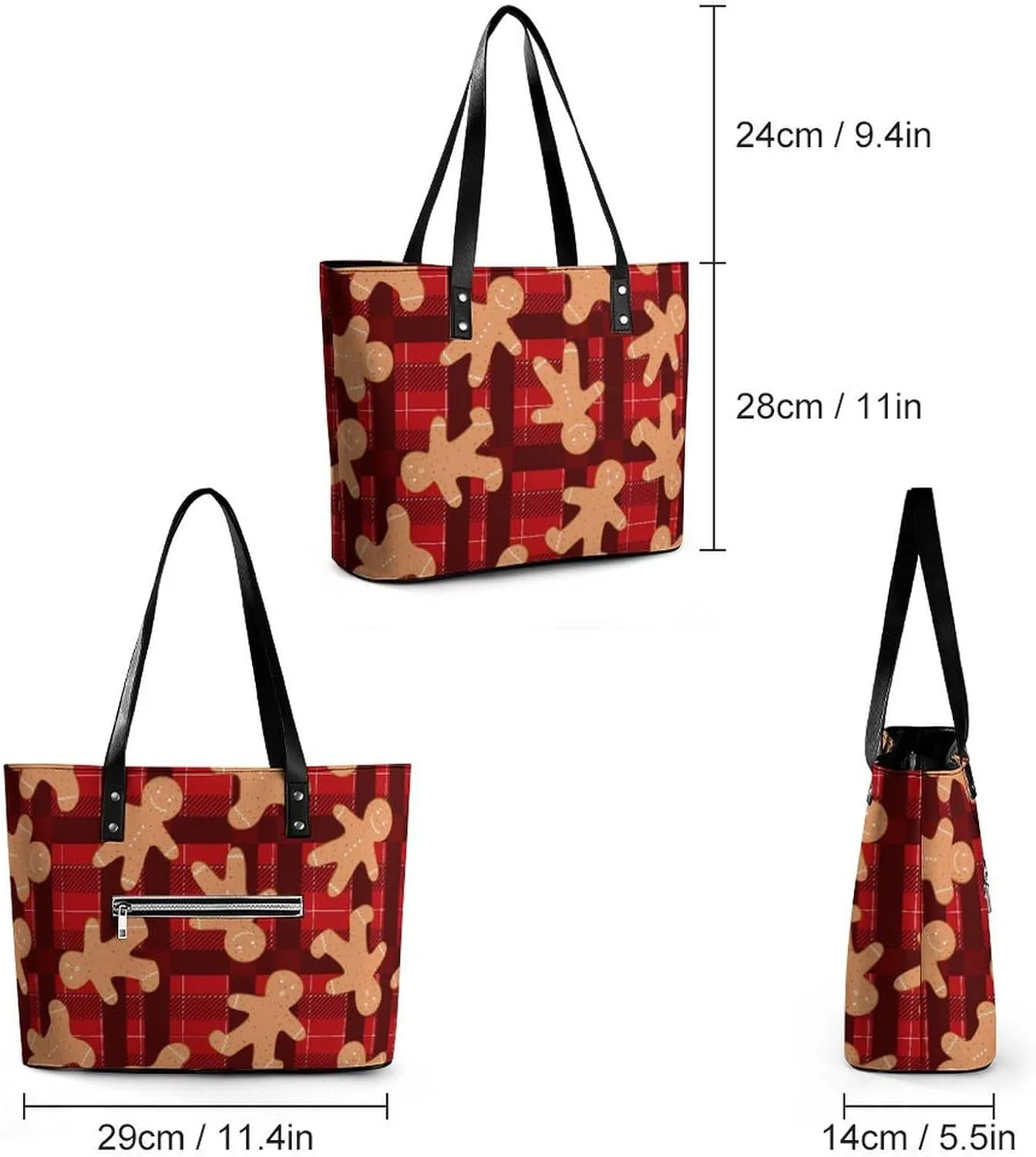 Women's Soft Leather Handbag Tote Purses Shoulder Bucket Bag