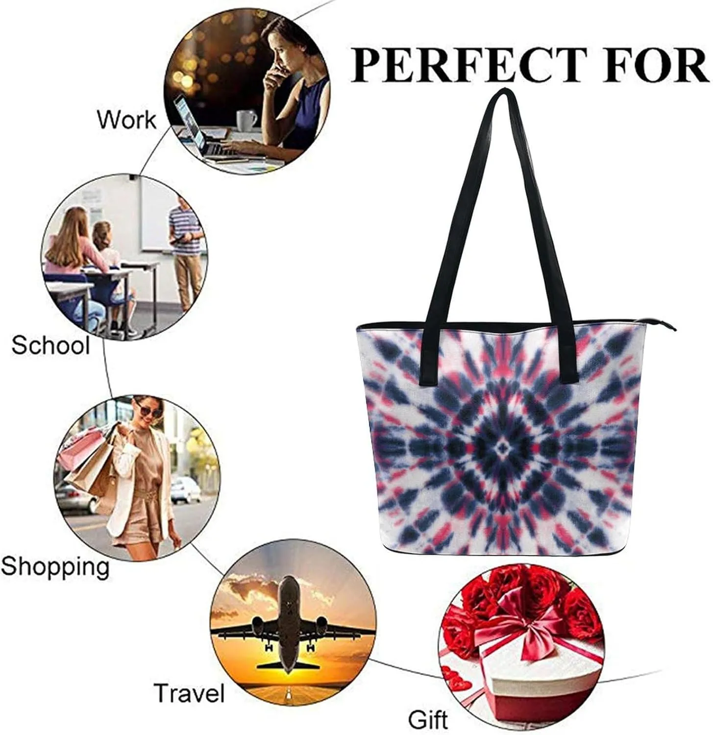 Women's Soft Leather Handbag Tote Purses Shoulder Bucket Bag