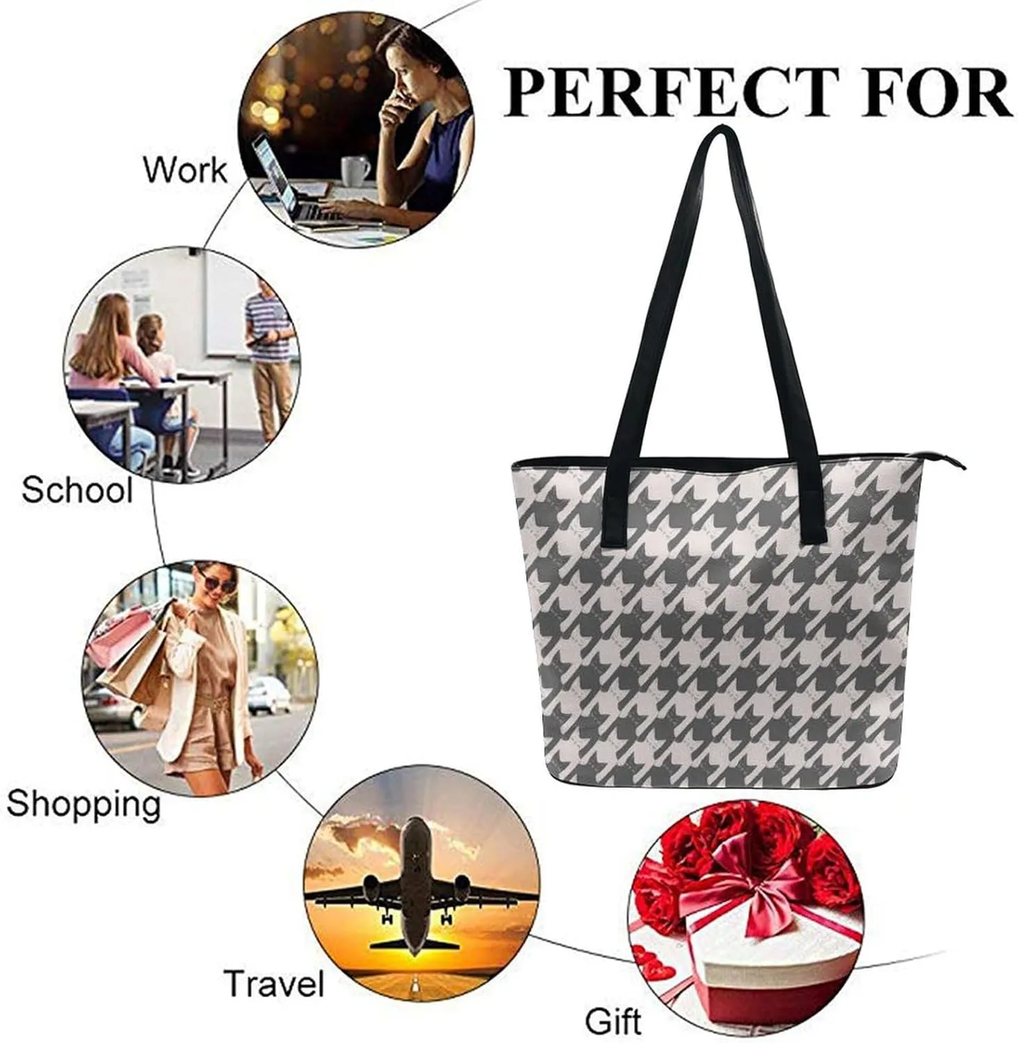 Women's Soft Leather Handbag Tote Purses Shoulder Bucket Bag