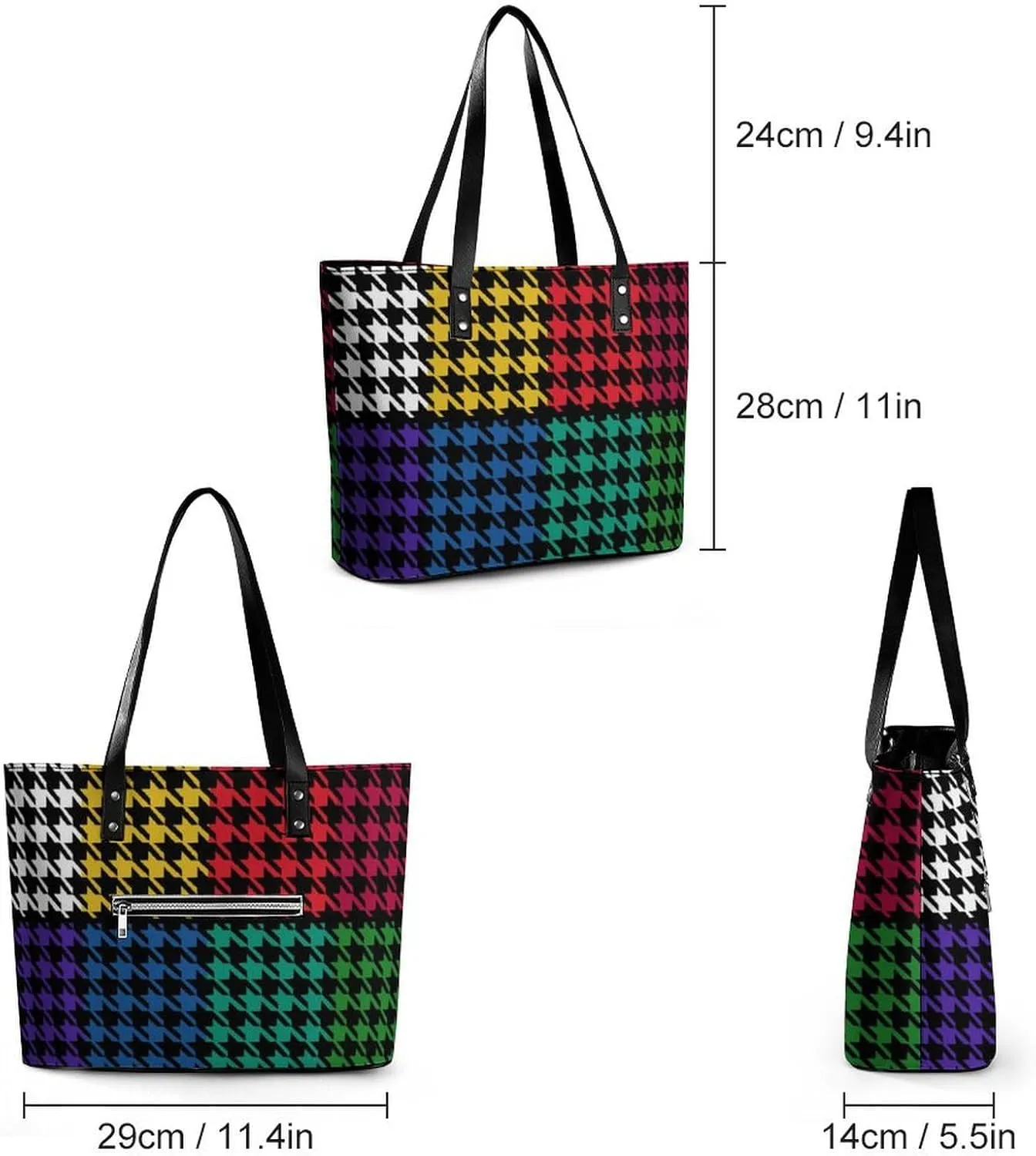 Women's Soft Leather Handbag Tote Purses Shoulder Bucket Bag