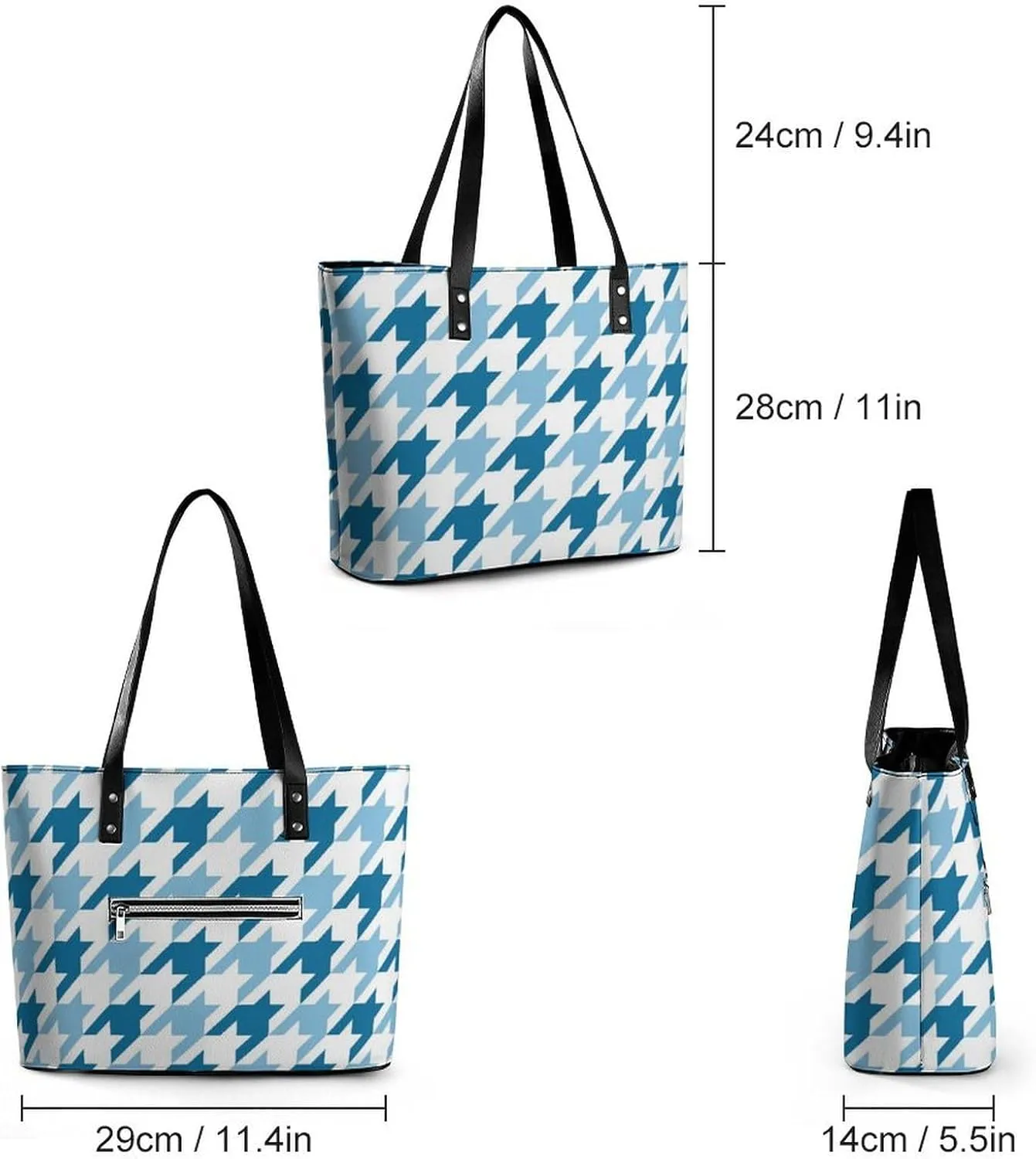 Women's Soft Leather Handbag Tote Purses Shoulder Bucket Bag