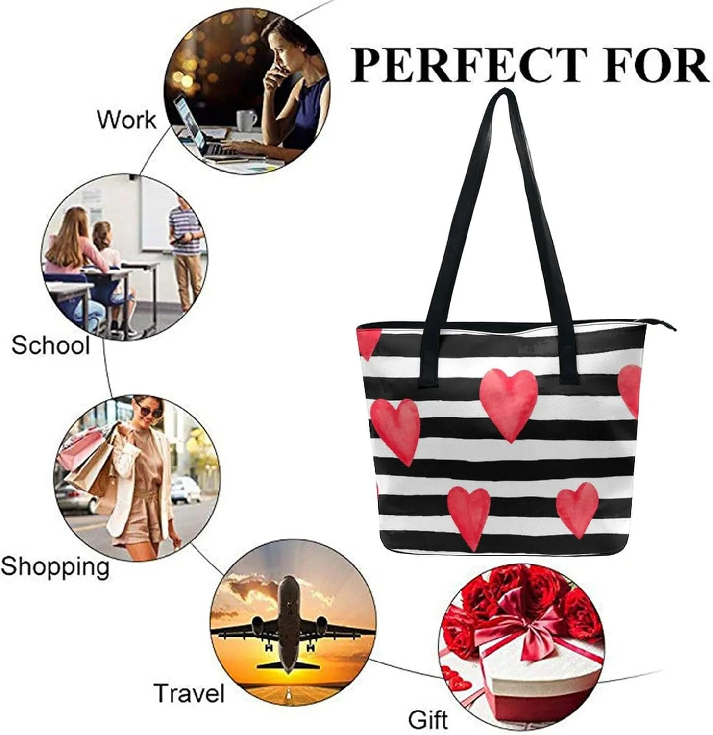 Women's Soft Leather Handbag Tote Purses Shoulder Bucket Bag