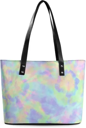 Women's Soft Leather Handbag Tote Purses Shoulder Bucket Bag