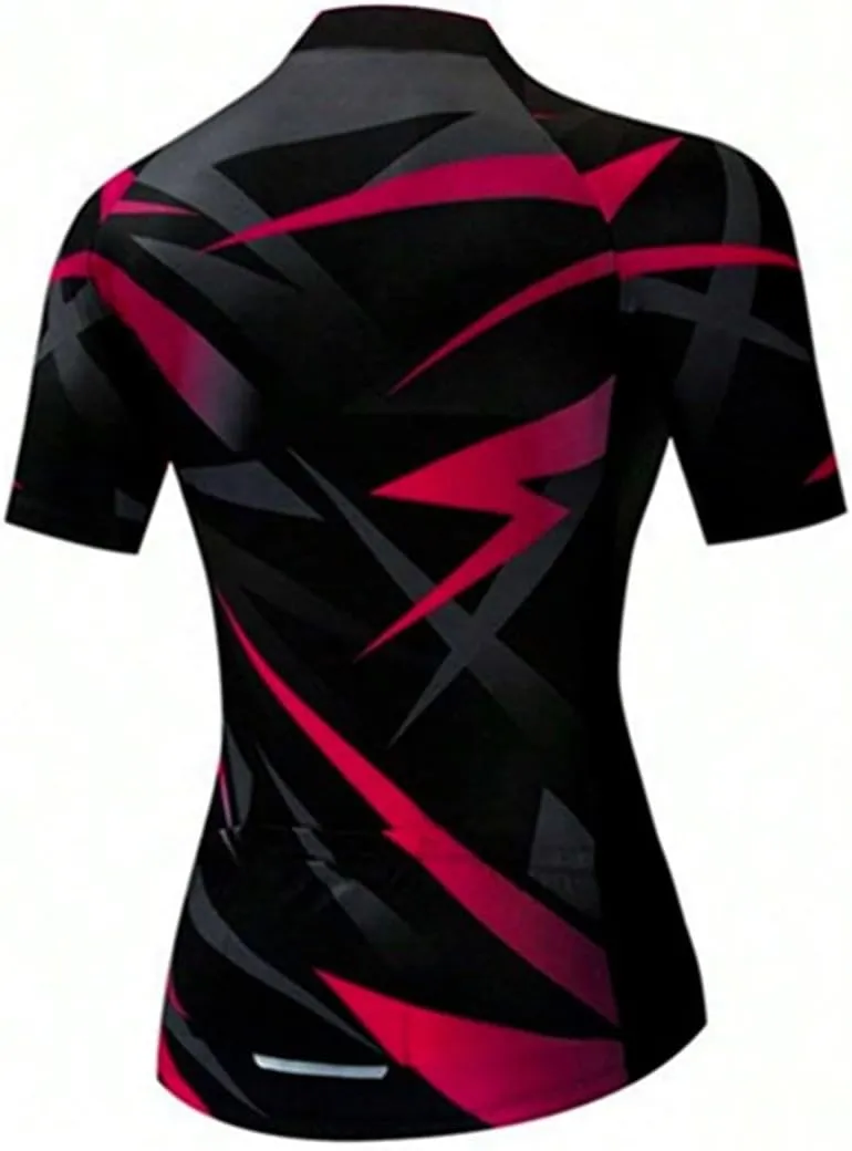 YIBIMOTTO Women's Summer Running Cooling Sport T-shirt Bicycle Biking Bike Shirts Short Sleeve Quick Dry