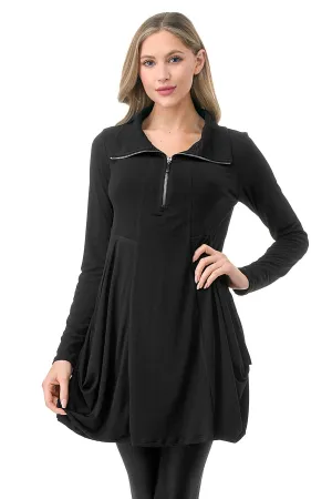 Zipper front Tunic