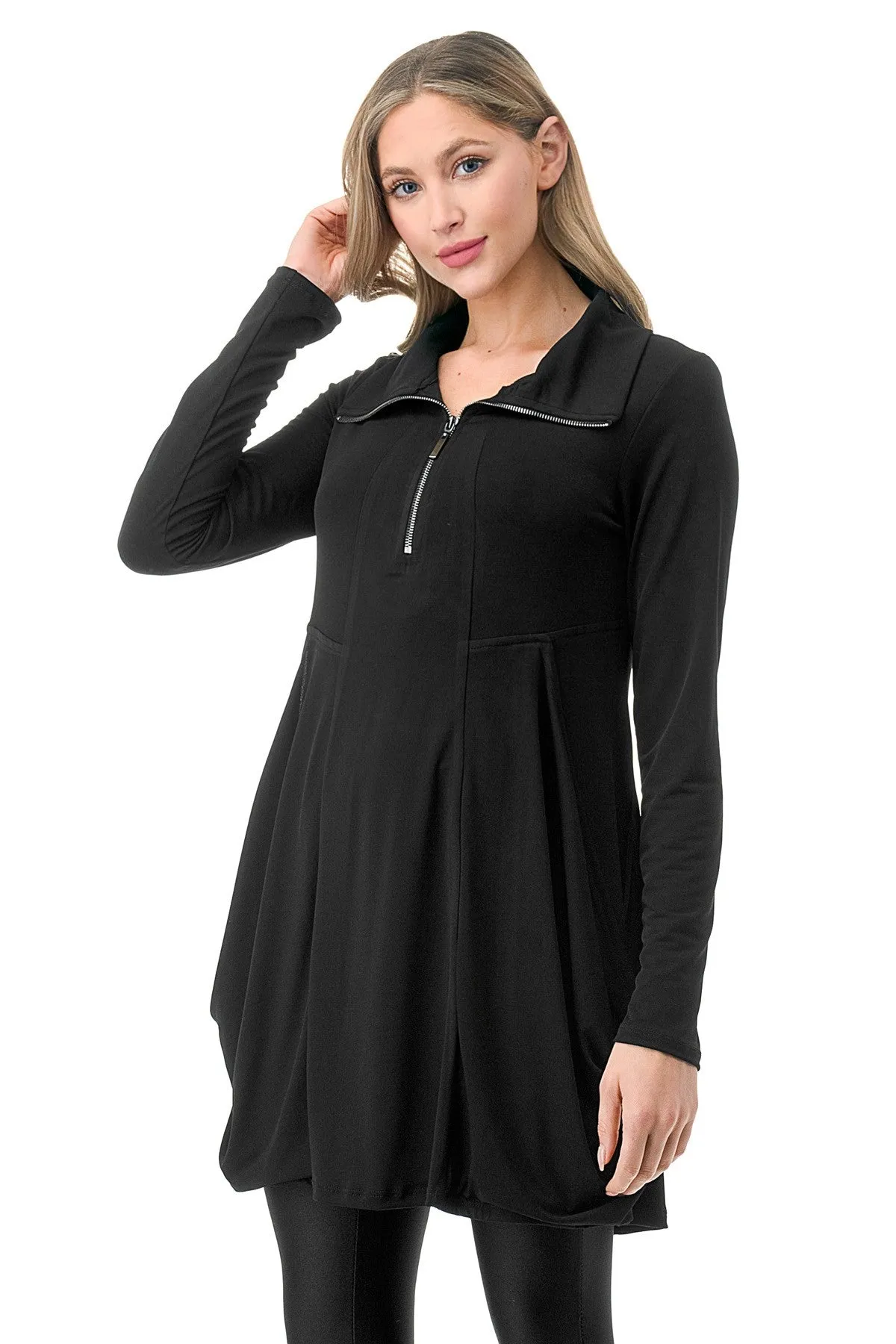 Zipper front Tunic
