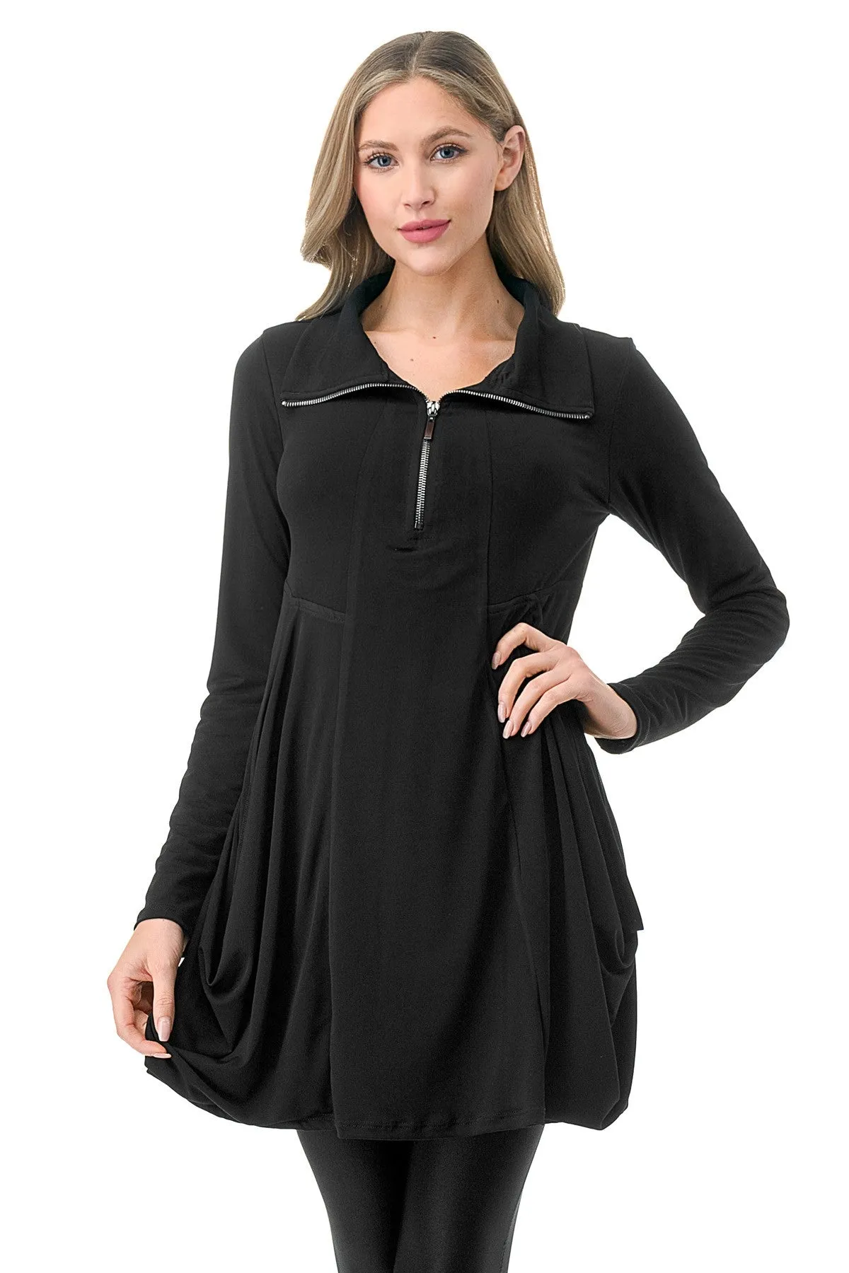 Zipper front Tunic